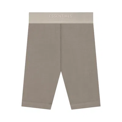 Pre-owned Essentials Fear Of God  Sport Short 'desert Taupe' In Grey