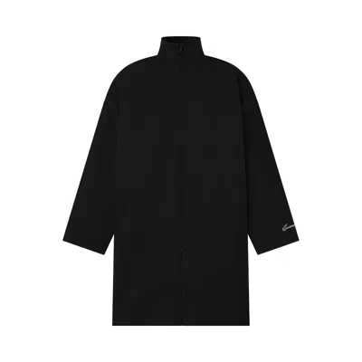 Pre-owned Essentials Fear Of God  Sporty Nylon High Neck Jacket 'jet Black' | Men's Size Xxl