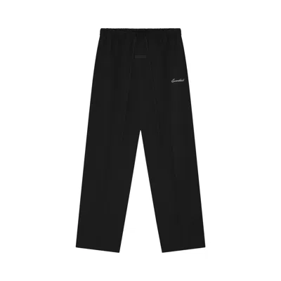 Pre-owned Essentials Fear Of God  Sporty Nylon Relaxed Trackpant 'jet Black' | Men's Size M