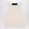 Essentials Fear Of God  Sporty White Honeycomb Tank Top In Neutral