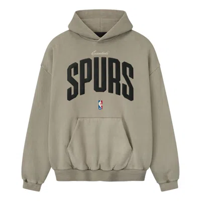 Essentials Fear Of God  Spurs 90s Hoodie 'seal' In Brown