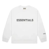 Essentials Fear Of God  Ss20 Crewneck Sweatshirt 'white' In White
