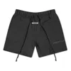 Essentials Fear Of God  Ss20 Fleece Shorts Dark Slate Stretch Limo Black