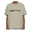 Essentials Fear Of God  Ss20 Logo T-shirt 'tan' In Neutral