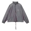 Essentials Fear Of God  Ss20 Track Jacket Iridescent In Gray