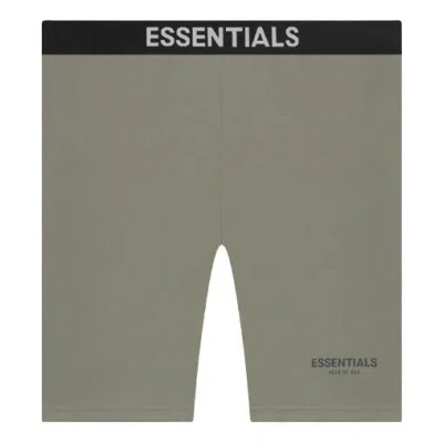 Essentials Fear Of God  Ss21 Athletic Biker Short Charcoal In Gray