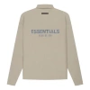 Essentials Fear Of God  Ss21 Coaches Jacket Goat Moss In White