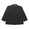 Essentials Fear Of God  Ss21 Coaches Jacket Stretch Limo Black