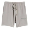 Essentials Fear Of God  Ss21 Cotton-blend Drawstring Shorts Cement Pebble In Multi