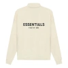 Essentials Fear Of God  Ss21 Mockneck Half Zip Buttercream In Neutral