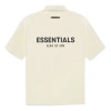 Essentials Fear Of God  Ss21 Polo Shirt 'buttercream'