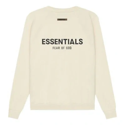 ESSENTIALS FEAR OF GOD ESSENTIALS SS21 PULL-OVER CREWNECK BUTTERCREAM CREAM
