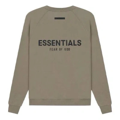 Essentials Fear Of God  Ss21 Pull-over Crewneck Taupe