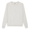 Essentials Fear Of God  Ss21 Pullover Crewneck Light Heather Oatmeal In Gray