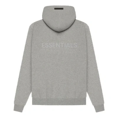 Essentials Fear Of God  Ss21 Pullover Hoodie 'dark Heather Oatmeal'