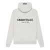 Essentials Fear Of God  Ss21 Pullover Hoodie 'light Heather Oatmeal' In Neutral