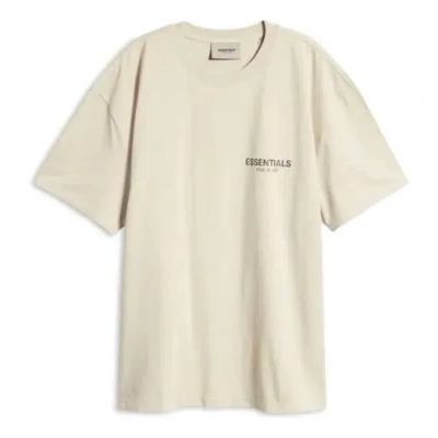 Essentials Fear Of God  Ss21 T-shirt Stone Oat
