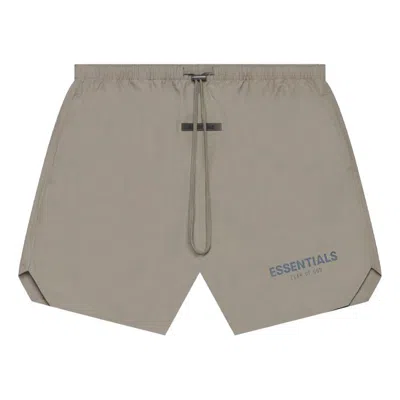 Essentials Fear Of God  Ss21 Volley Shorts Taupe
