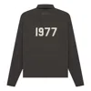 Essentials Fear Of God  Ss22 1977 Coaches Jacket Iron In Black
