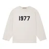 Essentials Fear Of God  Ss22 1977 Raw Edge Sweater 'wheat' In White