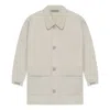 Essentials Fear Of God  Ss22 Barn Jacket 'wheat' In White