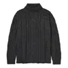 Essentials Fear Of God  Ss22 Cable Knit Turtleneck 'iron' In Gray
