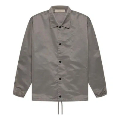 Essentials Fear Of God  Ss22 Coaches Jacket Desert Taupe In Gray