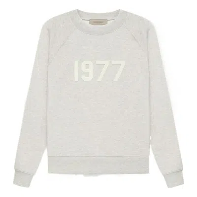 Essentials Fear Of God  Ss22 Crewneck 'light Oatmeal' In Neutral