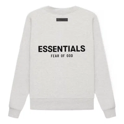 ESSENTIALS FEAR OF GOD ESSENTIALS SS22 CREWNECK 'LIGHT OATMEAL'