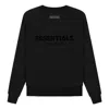 Essentials Fear Of God  Ss22 Long Sleeve Tee 'stretch Limo' In Black