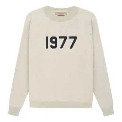 Essentials Fear Of God  Ss22  Crewneck 1977 'wheat' In White