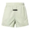 Essentials Fear Of God  Ss22 Green Nylon Shorts Seafoam