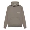 Essentials Fear Of God  Ss22 Relaxed Hoodie 'desert Taupe' In Brown