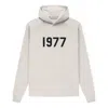 Essentials Fear Of God  Ss22 Knit 1977 Hoodie 'wheat'