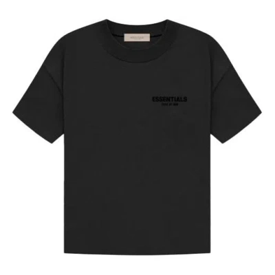 Essentials Fear Of God  Ss22 Logo T-shirt Black