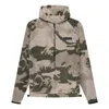 Essentials Camouflage Fleece Jacket In Multi