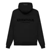 Essentials Fear Of God  Ss22 Pullover Hoodie 'stretch Limo' In Black