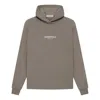 Essentials Fear Of God  Ss22 Relaxed Hoodie 'desert Taupe'
