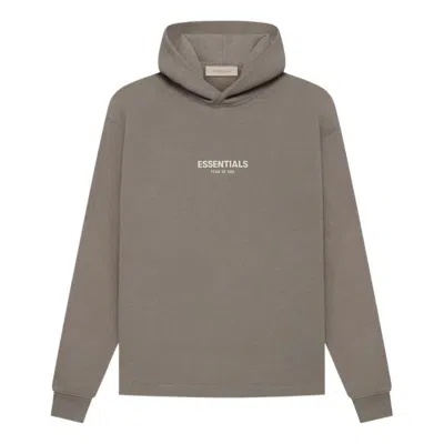 Essentials Fear Of God  Ss22 Relaxed Hoodie 'desert Taupe'