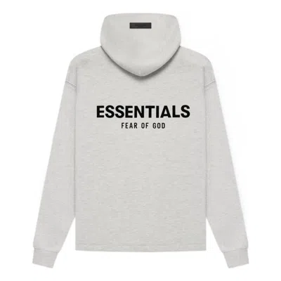 Essentials Fear Of God  Ss22 Relaxed Hoodie 'light Oatmeal'