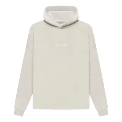Essentials Fear Of God  Ss22 Relaxed Hoodie 'wheat' In Neutral