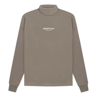 Essentials Fear Of God  Ss22 Relaxed Mockneck Desert Taupe