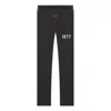 Essentials Fear Of God  Ss22 Relaxed Sweatpants Iron 1977 Logo In Black