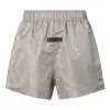 Essentials Fear Of God  Ss22 Running Short Desert Taupe In Gray