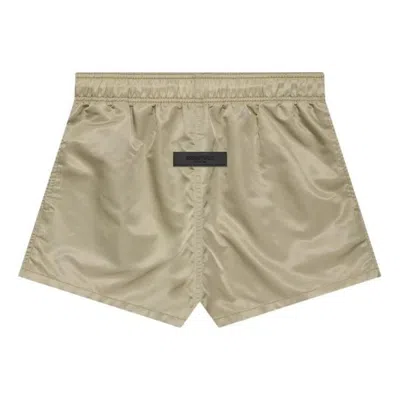 Essentials Fear Of God  Ss22 Running Short Oak In Neutral