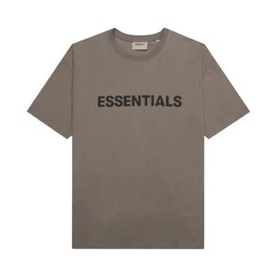 Essentials Fear Of God  Ss22 Short-sleeve Tee 'taupe' In Brown