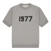 Essentials Fear Of God  Ss22 T-shirt 1977 'dark Oatmeal'