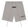 Essentials Fear Of God  Ss22 Sweatshort 'dark Oatmeal' In Gray