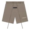 Essentials Fear Of God  Ss22 Sweatshorts 'desert Taupe' In Brown
