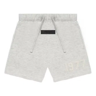 Essentials Fear Of God  Ss22 Sweatshorts 'light Oatmeal' In Gray